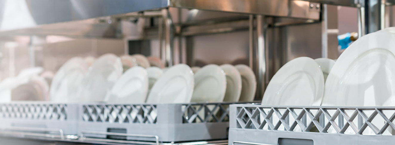 DishIQ™  von Ecolab bietet ein intelligentes Programm für Geschissspülmaschinen
