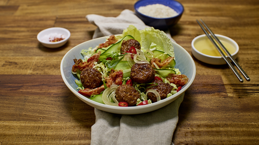 Bratröllchen Kimchi-Salat von Friesenkrone