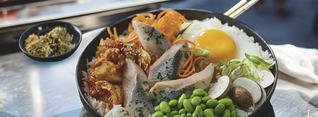 Korea-Matjes-Bibimbap von Friesenkrone