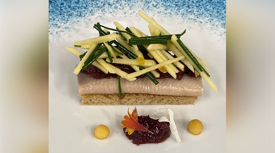 Matjes-Bruschetta. Foto: © Friesenkrone