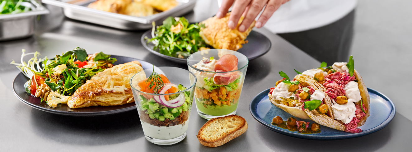 Snacks und Fingerfood von DMK ‐ MILRAM Food-Service