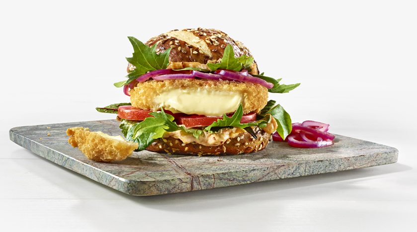 Cheese-Burger von  DMK ‐ MILRAM Food-Service