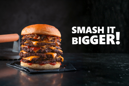 SALOMON FOODWORLD Advertorial SMASH IT BURGER