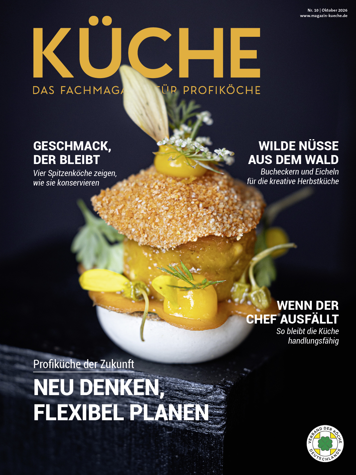 Cover der KÜCHE Ausgabe 10/26