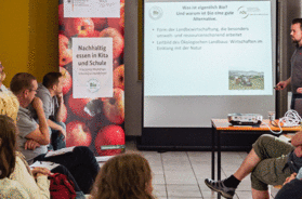 Informationsveranstaltung der Initiative Bio kann jeder zur nachhaltigen Kita- und Schulverpflegung