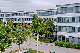 Produktionsstandort von GIC International Catering im CTPark München Nord nahe dem Flughafen München