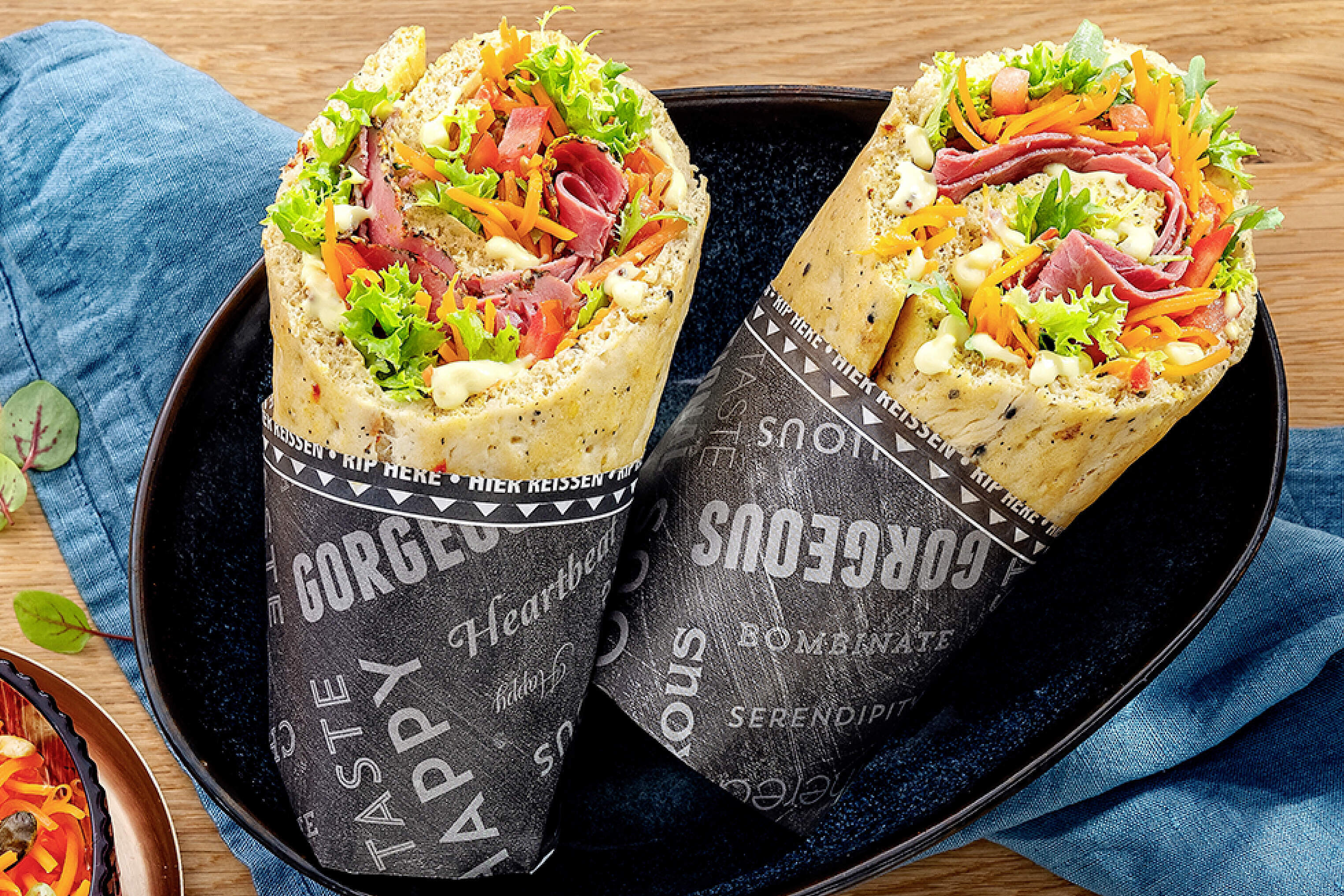 Die NATURA Softroll von FFS ist ein tiefgekühltes, fertig gebackenes Brot-Wrap-Produkt für den High-Convenience-Bereich und richtet sich an flexible Bistrokonzepte.