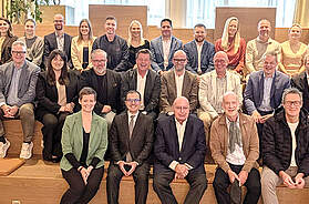 Gemeinsam für Qualität und Transparenz bei den Hotelsternen: Die Teilnehmerinnen und Teilnehmer der 12. Generalversammlung der Hotelstars Union am 12. Oktober 2026 in Vilnius/Litauen.  Foto: Hotelstars Union