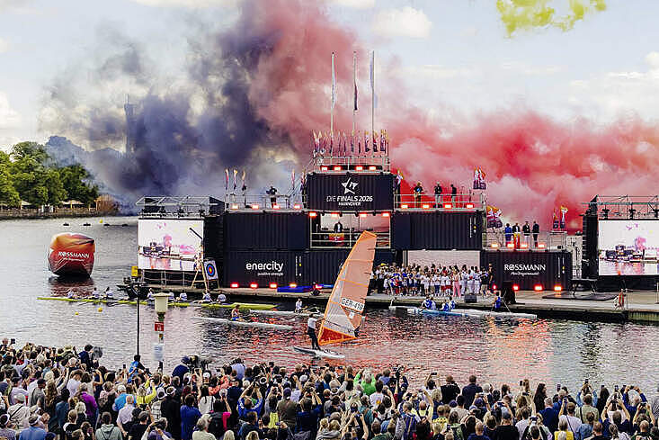 Eröffnungsmoment Maschseefest 2026, Foto von Kevin Münkel