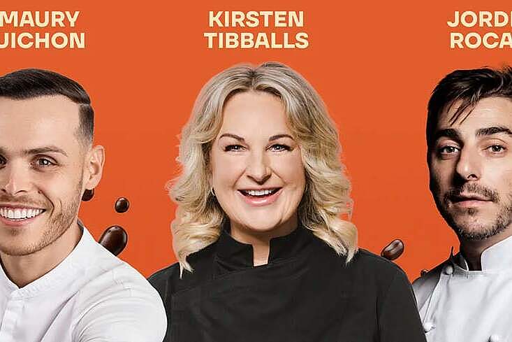 Jury des World Chocolate Master Final 26:Amaury Guichon, Kirsten Tibballs, Jordi Roca