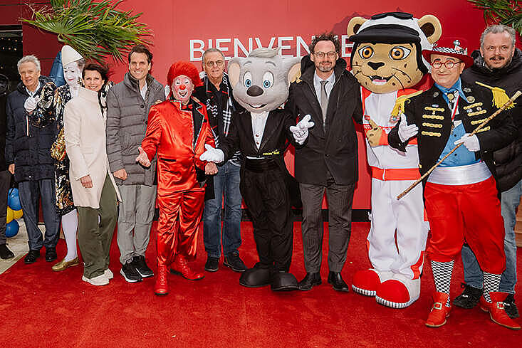 Europa-Park Saisonstart 2026 mit Inhaberfamilie Mack und Gästen bei der Eröffnung der neuen Themenwelt Monaco in Rust