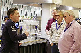 Nestlé-Gastronomie-Chef Carsten Esser öffnet als Gastgeber für Netzwerk Culinaria erneut die Pforten zum Kompetenzforum in Frankfurt am Main. 