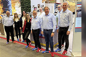 SCHOLL Messestand auf der INTERNORGA 2026 mit Buffetlösungen und Fachgesprächen