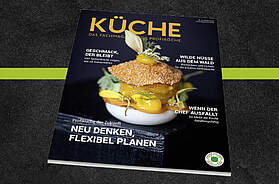 Verschiedene Konservierungstechniken vereint Ricky Saward in einem kleinen veganen Kunstwerk: Karotte, Aprikose und Mädesüß.