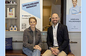 Cornelia Poletto und Daniel Engelhardt stellen die Initiative Lokalhelden gesucht 2026 für Gastronomiebetriebe vor