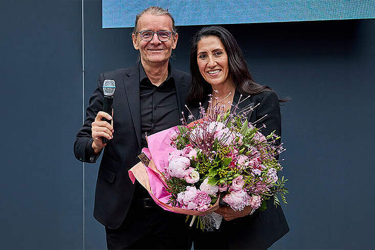  ICA-Gründer Gerhard Bruder begrüsst Homeira Amiri als neues Vorstandsmitglied