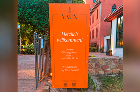 VAUX am Rhein auf der Burg Crass in Eltville ist täglich von 10 bis 19 Uhr geöffnet