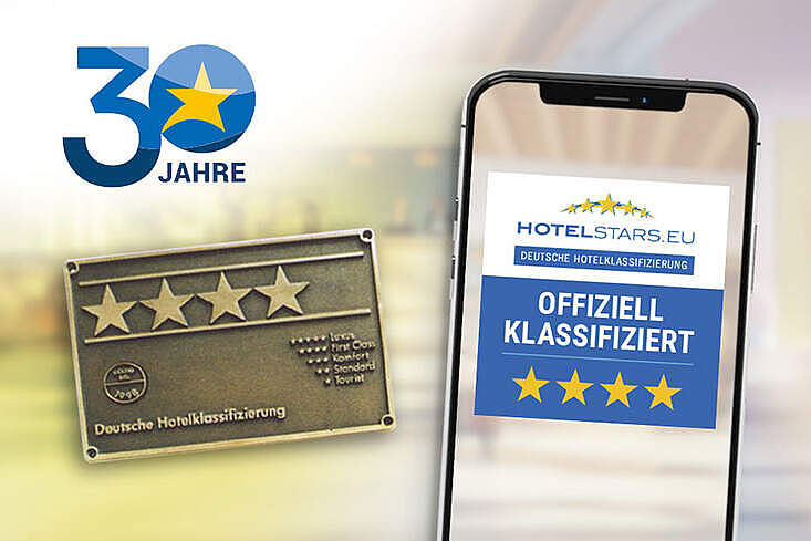 Seit dem 1. August 1996 gibt die Deutsche Hotelklassifizierung Gästen Orientierung – künftig auch in KI-gestützten Such- und Empfehlungssystemen 