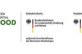 Logo des Projekts „Green Hospital Food“