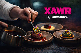 Anrichten eines Gerichts im XAWR by Widmann’s in Ellwangen