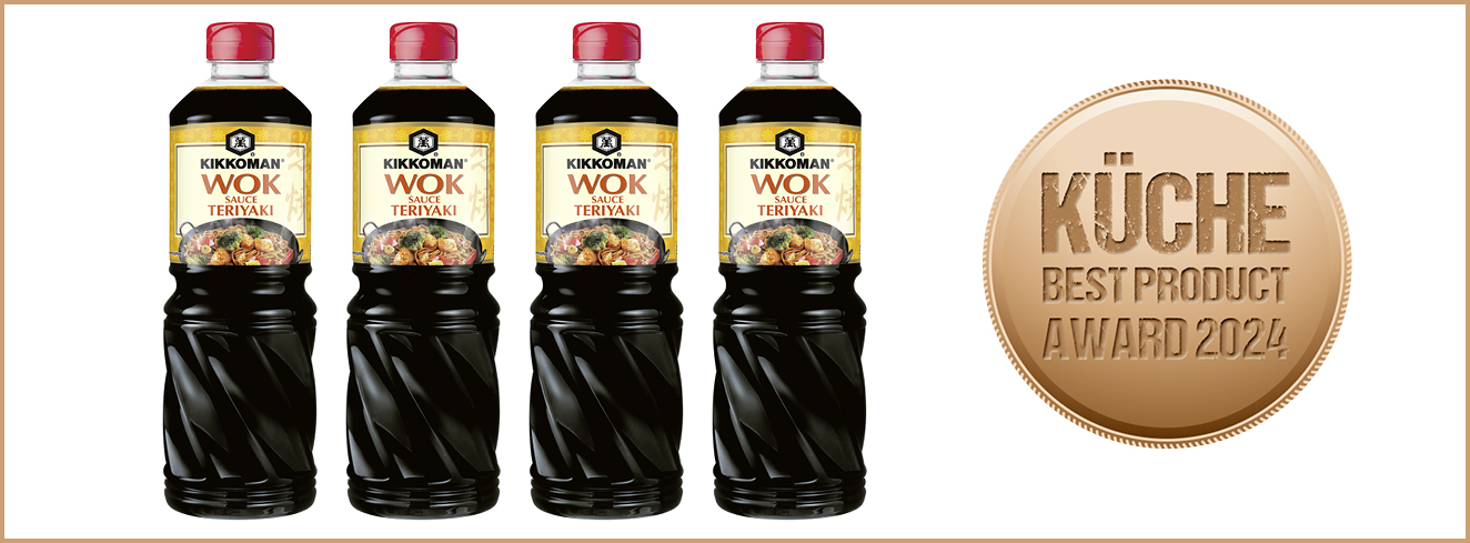 Kategorie Suppen, Saucen, Fonds: Bronze für Kikkoman Wok Sauce Teriyaki von Develey