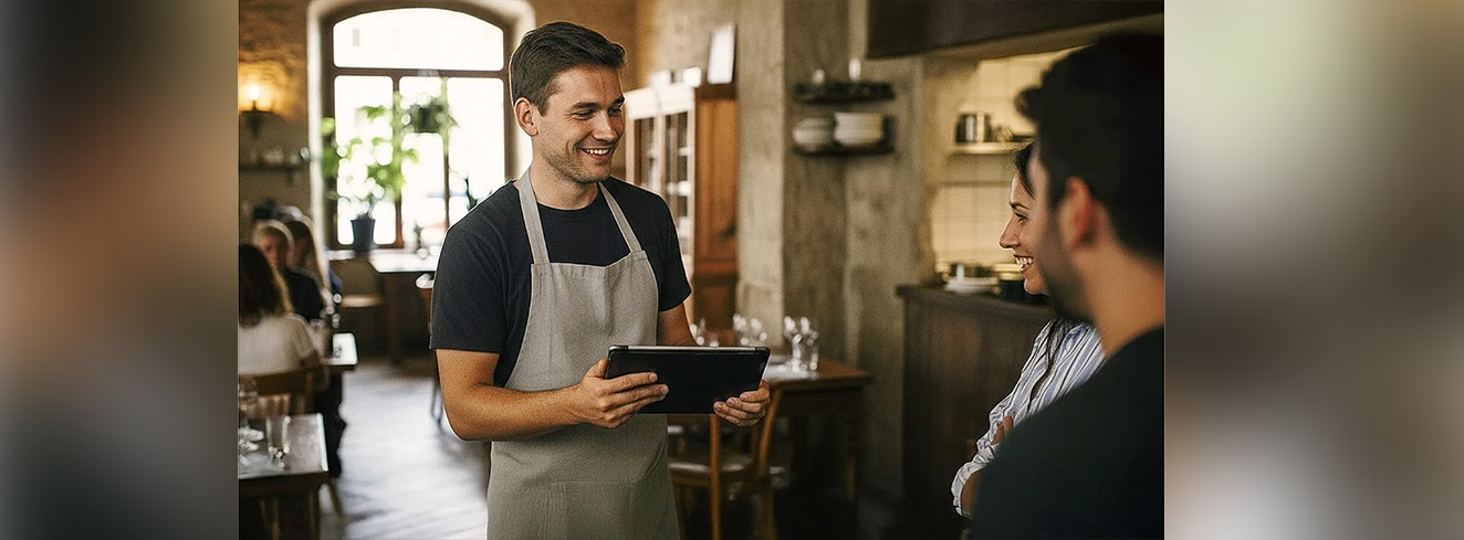 Digitale Gutscheinverwaltung im Restaurant mit dem Kassensystem orderbird PRO
