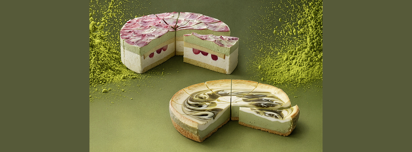 Matcha trifft Erdbeere und Cheesecake: PFALZGRAF setzt auf trendige Dessertneuheiten für Gastronomie und Cafés.