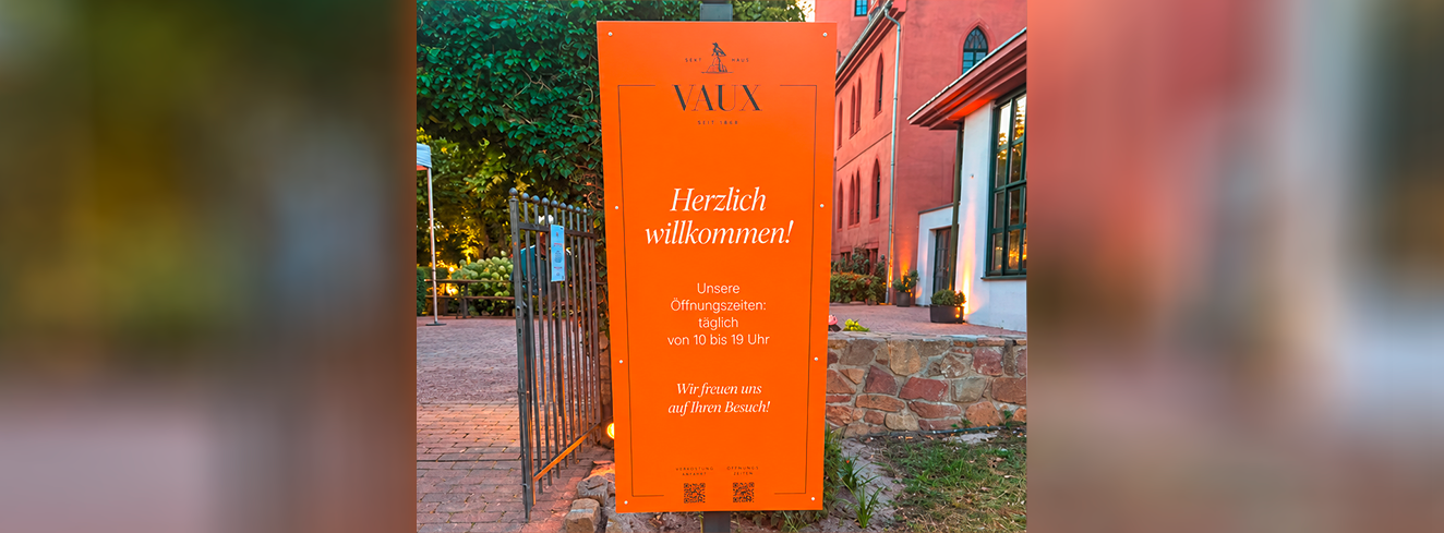 VAUX am Rhein auf der Burg Crass in Eltville ist täglich von 10 bis 19 Uhr geöffnet
