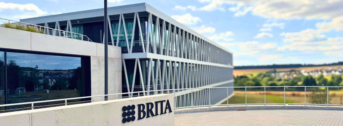 Unternehmenssitz von BRITA in Taunusstein. 