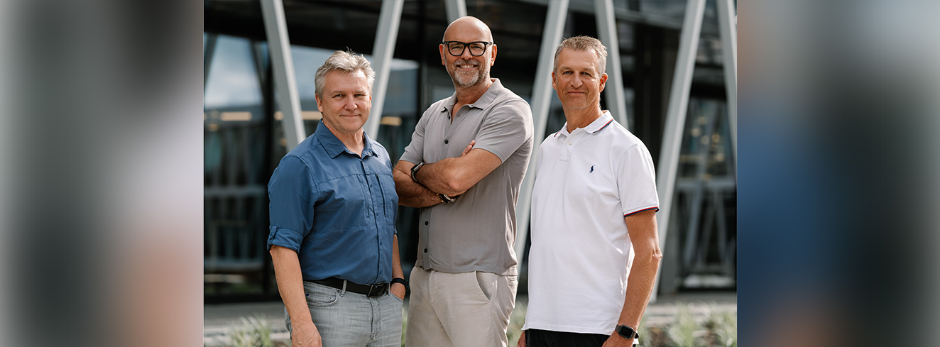  BRITA Vorstände Stefan Jonitz, Markus Hankammer (Vorsitzender) und Dr. Rüdiger Kraege (v.l.n.r.)