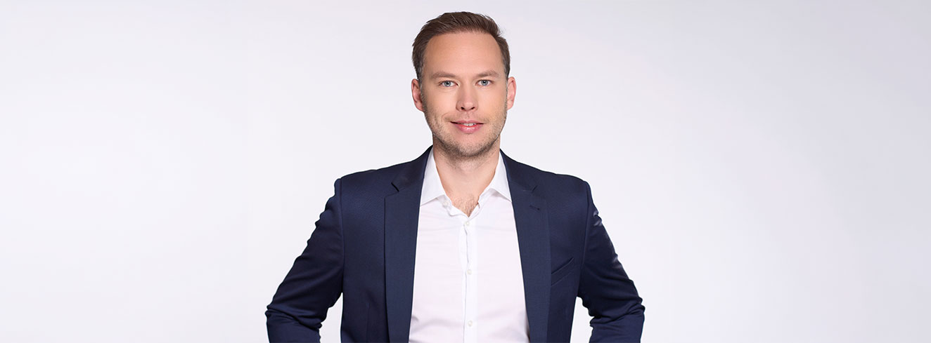 Marc-Pierre Jung ist Sales Manager Digital Solutions DACH bei BRITA Professional Filter.