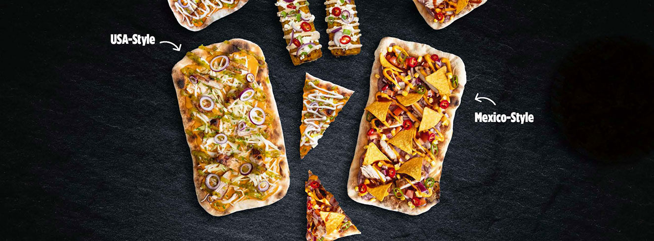 Develey Flatbread USA-Style und Mexican-Style zur WM