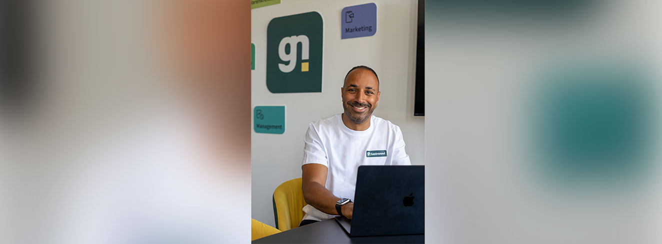 Alpha Diallo verstärkt seit dem 1. Mai das Team von Gastronovi als Teamlead Partner Success