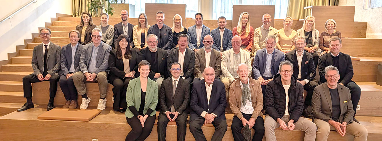 Gemeinsam für Qualität und Transparenz bei den Hotelsternen: Die Teilnehmerinnen und Teilnehmer der 12. Generalversammlung der Hotelstars Union am 12. Oktober 2026 in Vilnius/Litauen.  Foto: Hotelstars Union