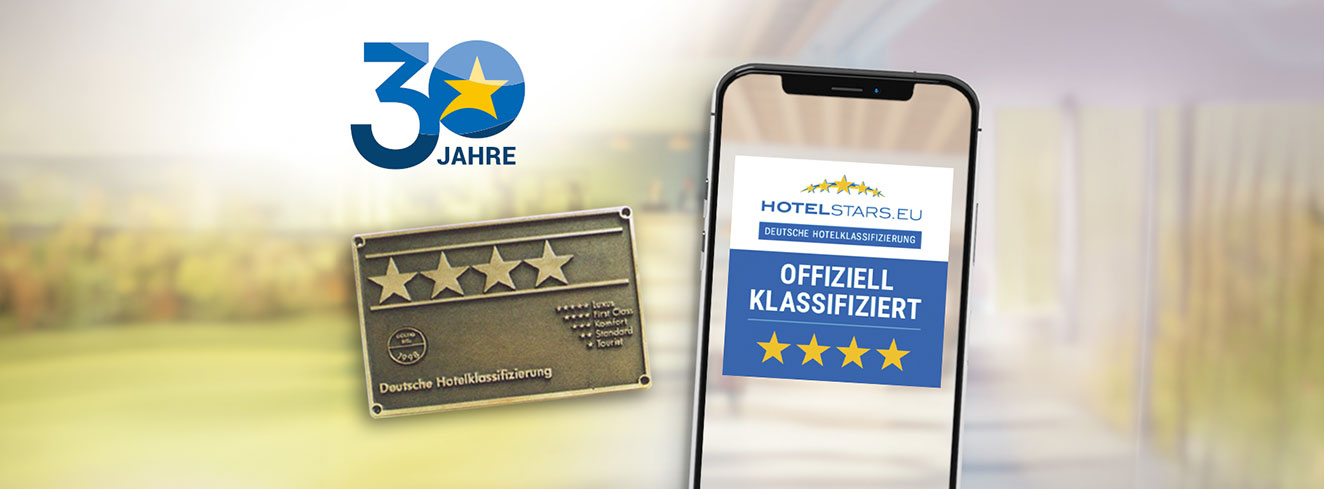 Seit dem 1. August 1996 gibt die Deutsche Hotelklassifizierung Gästen Orientierung – künftig auch in KI-gestützten Such- und Empfehlungssystemen 